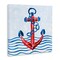 Stupell Industries Brushed Nautical Anchor Canvas, design by Paul Brent